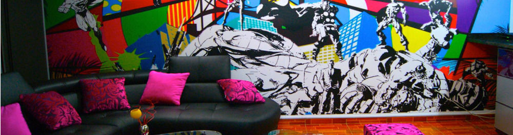 Hotel Comic City Bogotá Kültér fotó